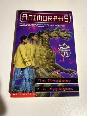 Animorphs #34 The Prophecy K.A. Applegate 1999 Vintage Scholastic Paperback